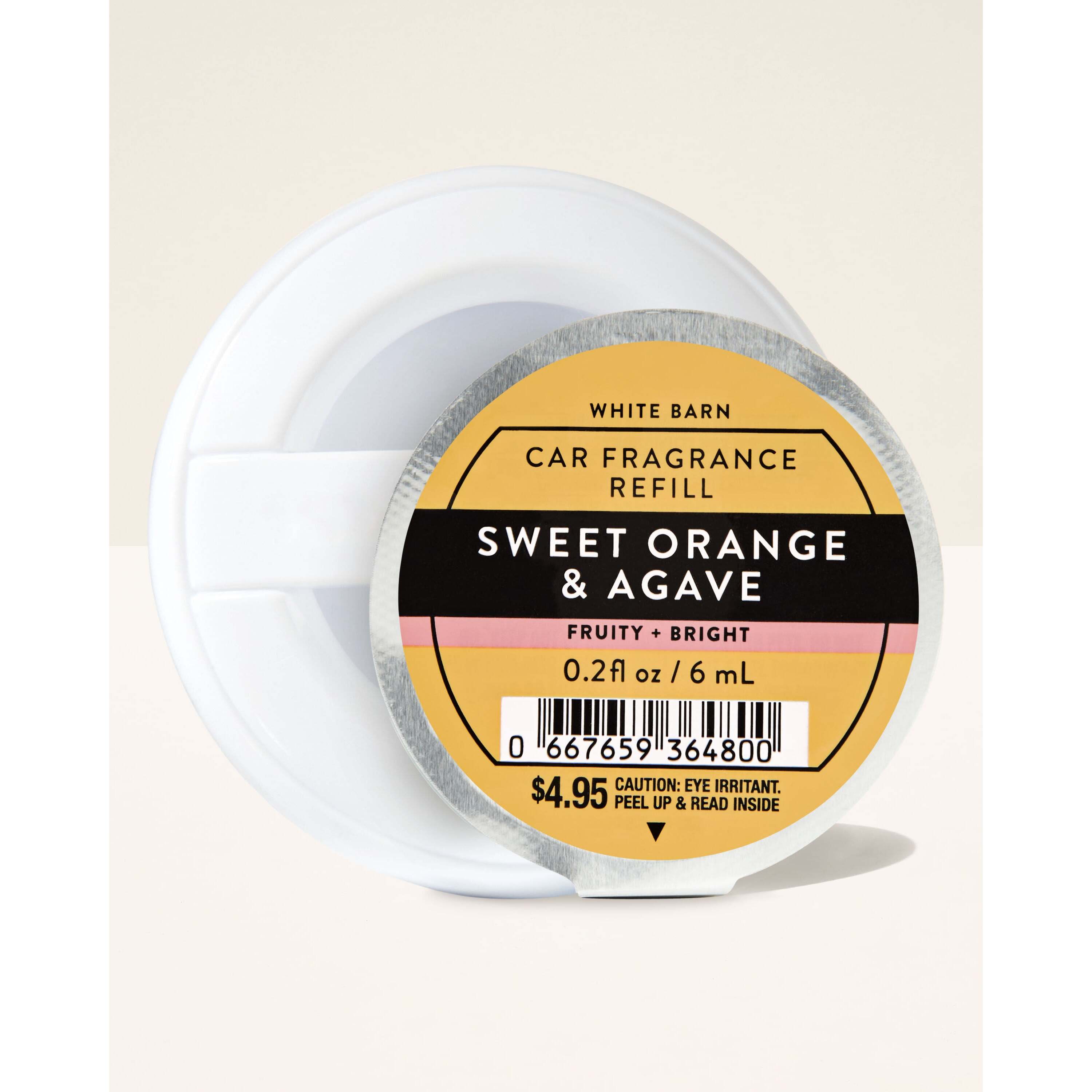 Sweet Orange & Agave Car Fragrance Refill