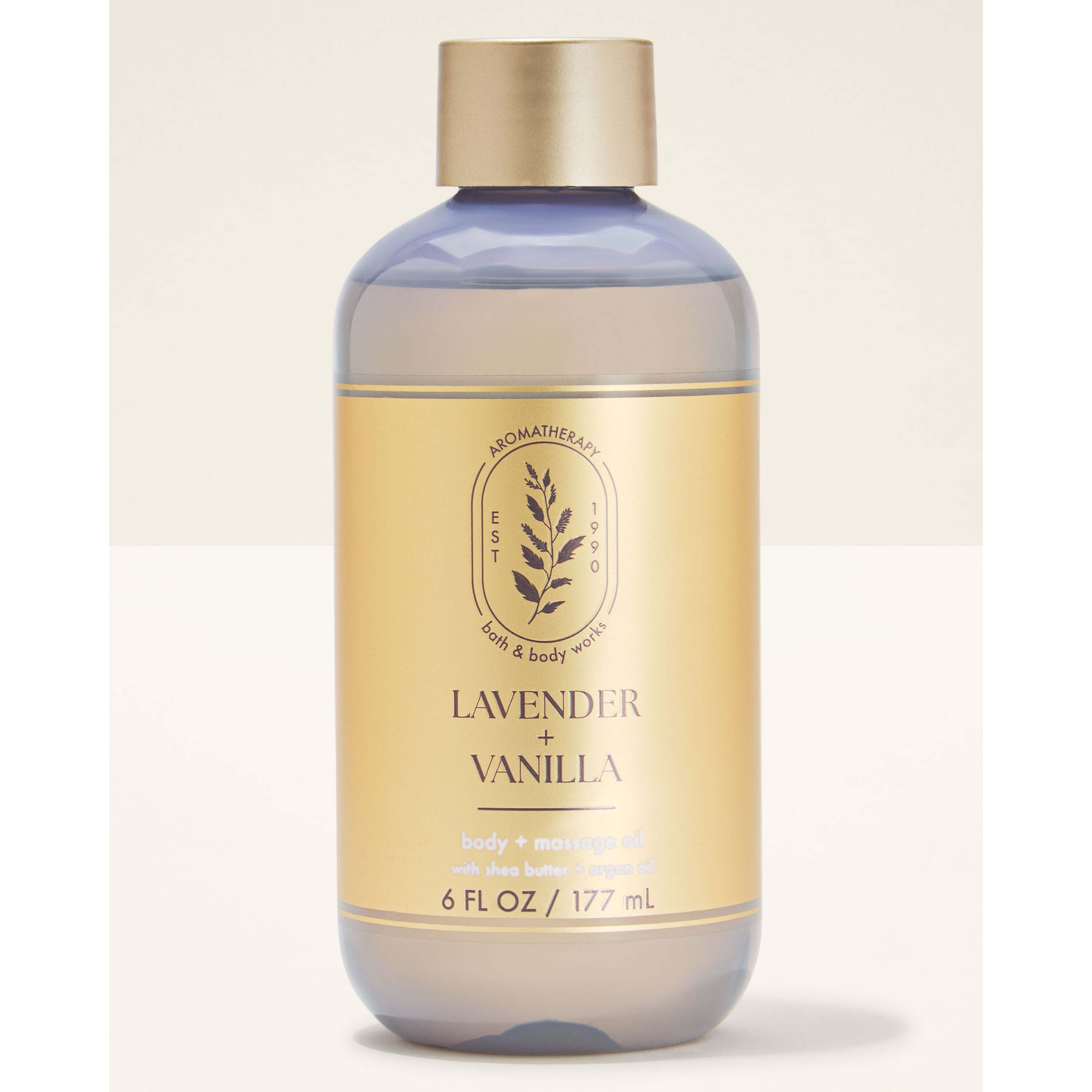 Lavender Vanilla Body And Massage Oil