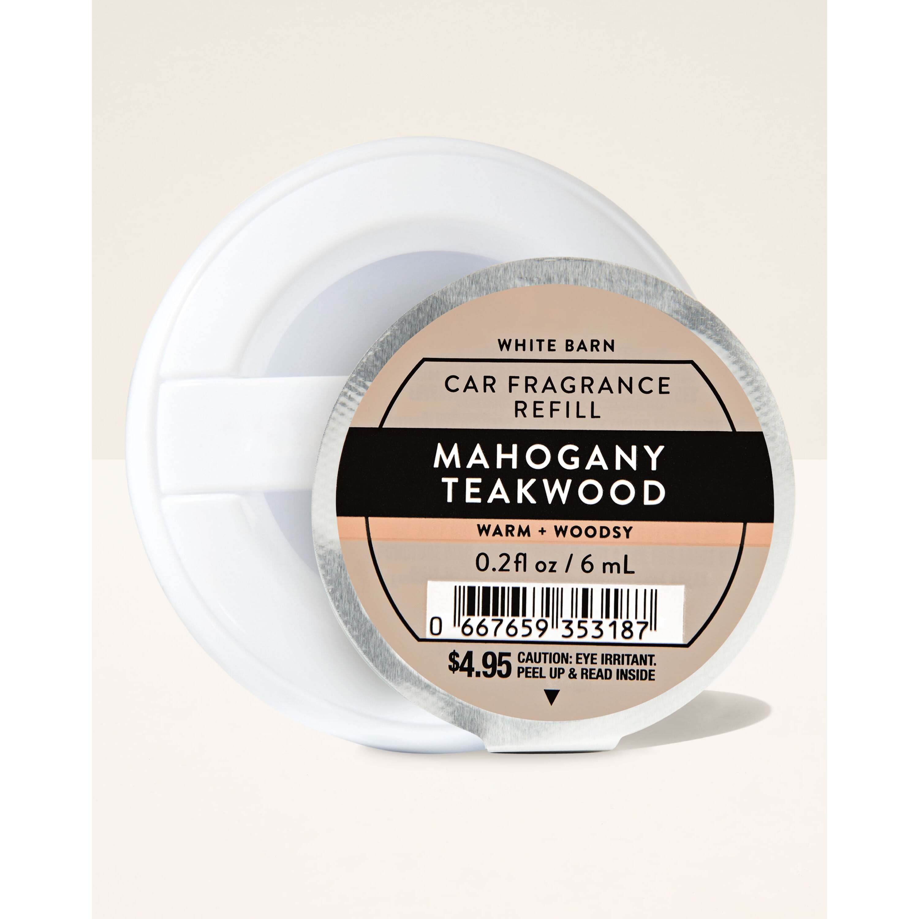 Mahogany Teakwood Car Fragrance Refill