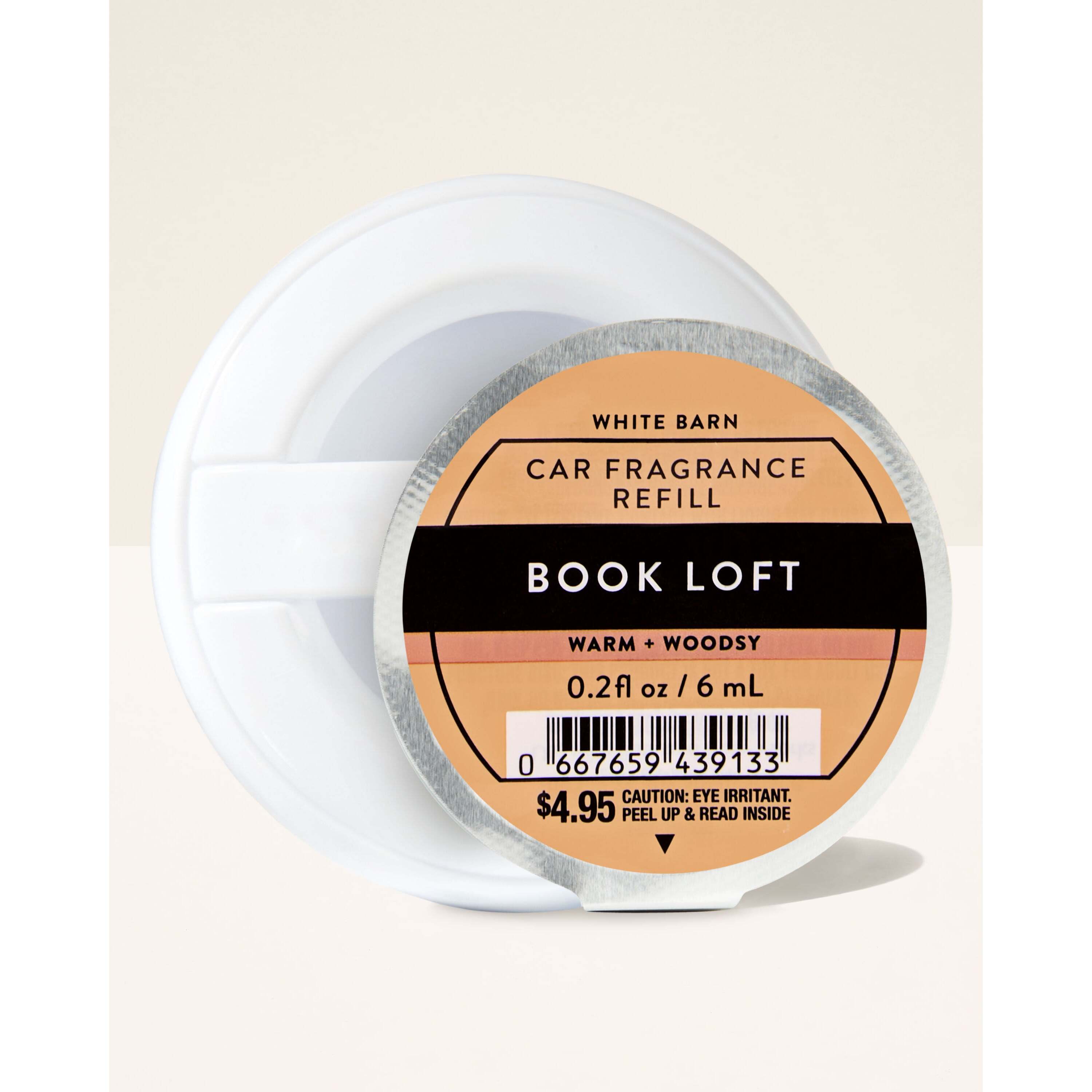 Book Loft Car Fragrance Refill