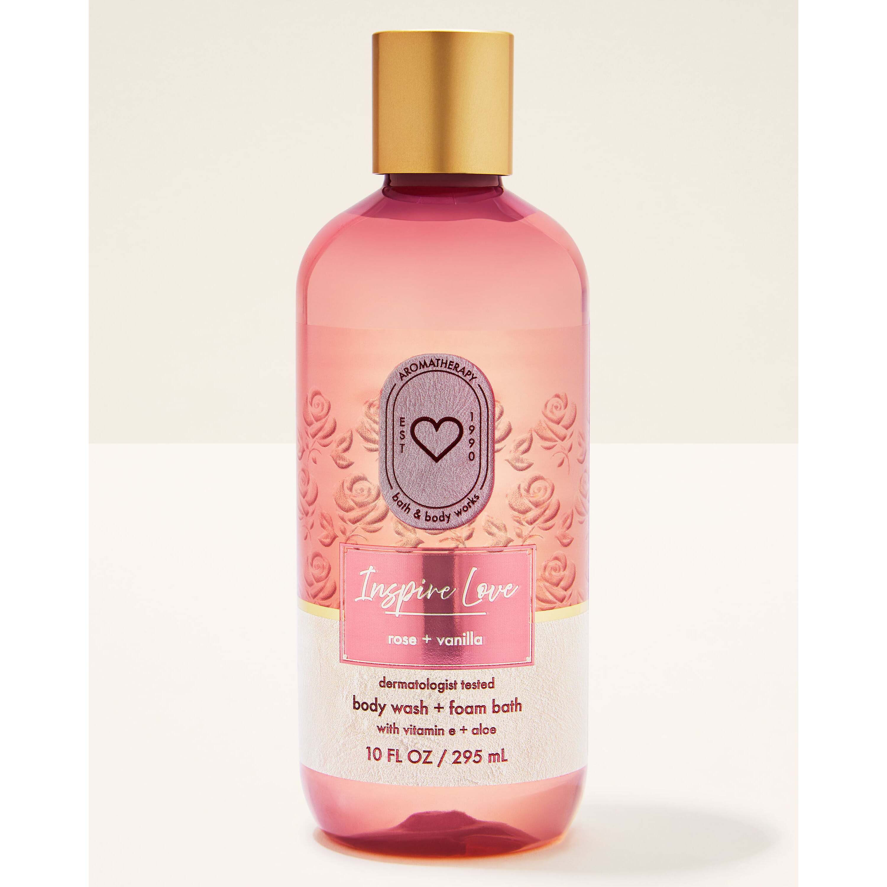 Rose Vanilla Body Wash & Foam Bath