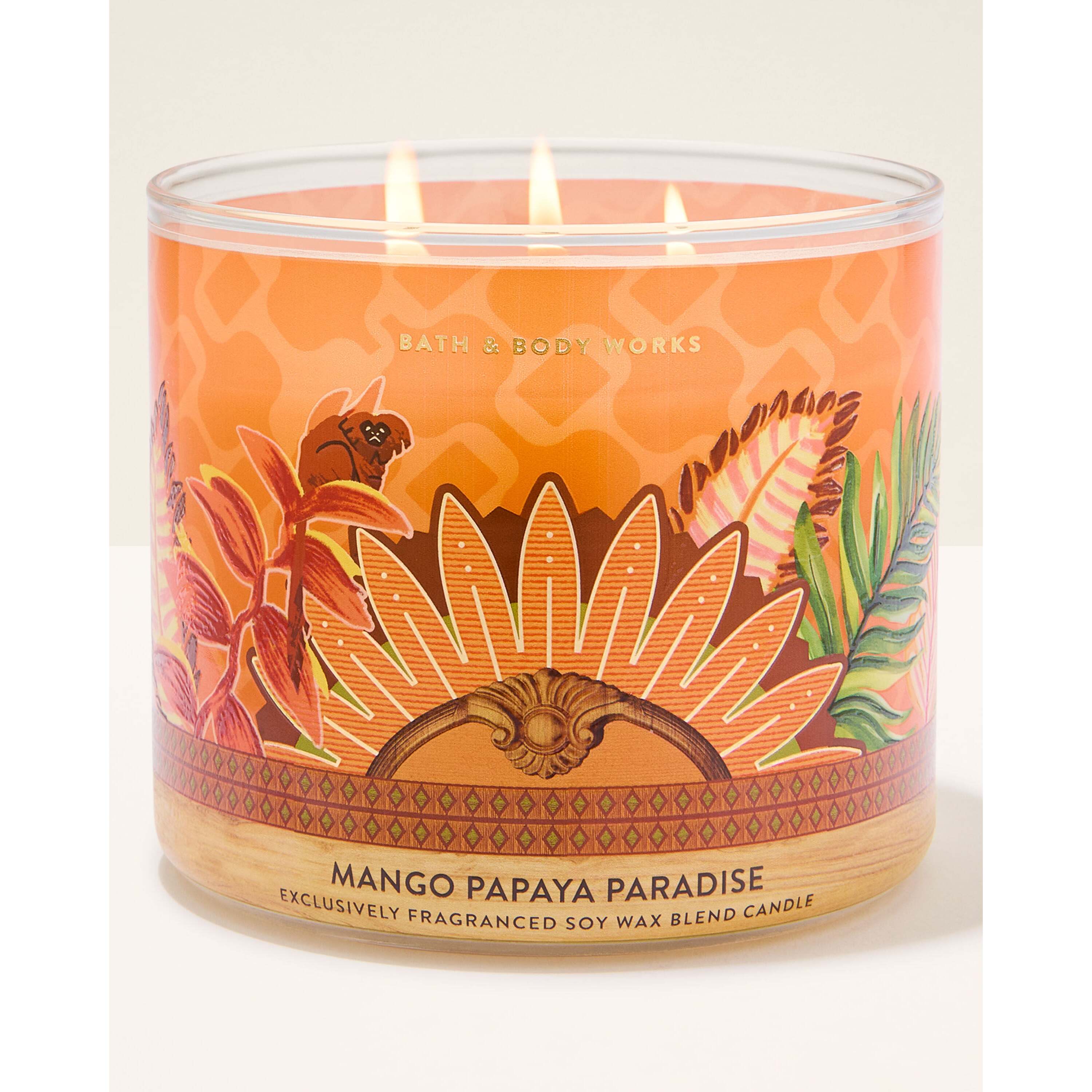 Mango Papaya Paradise 3-Wick Candle