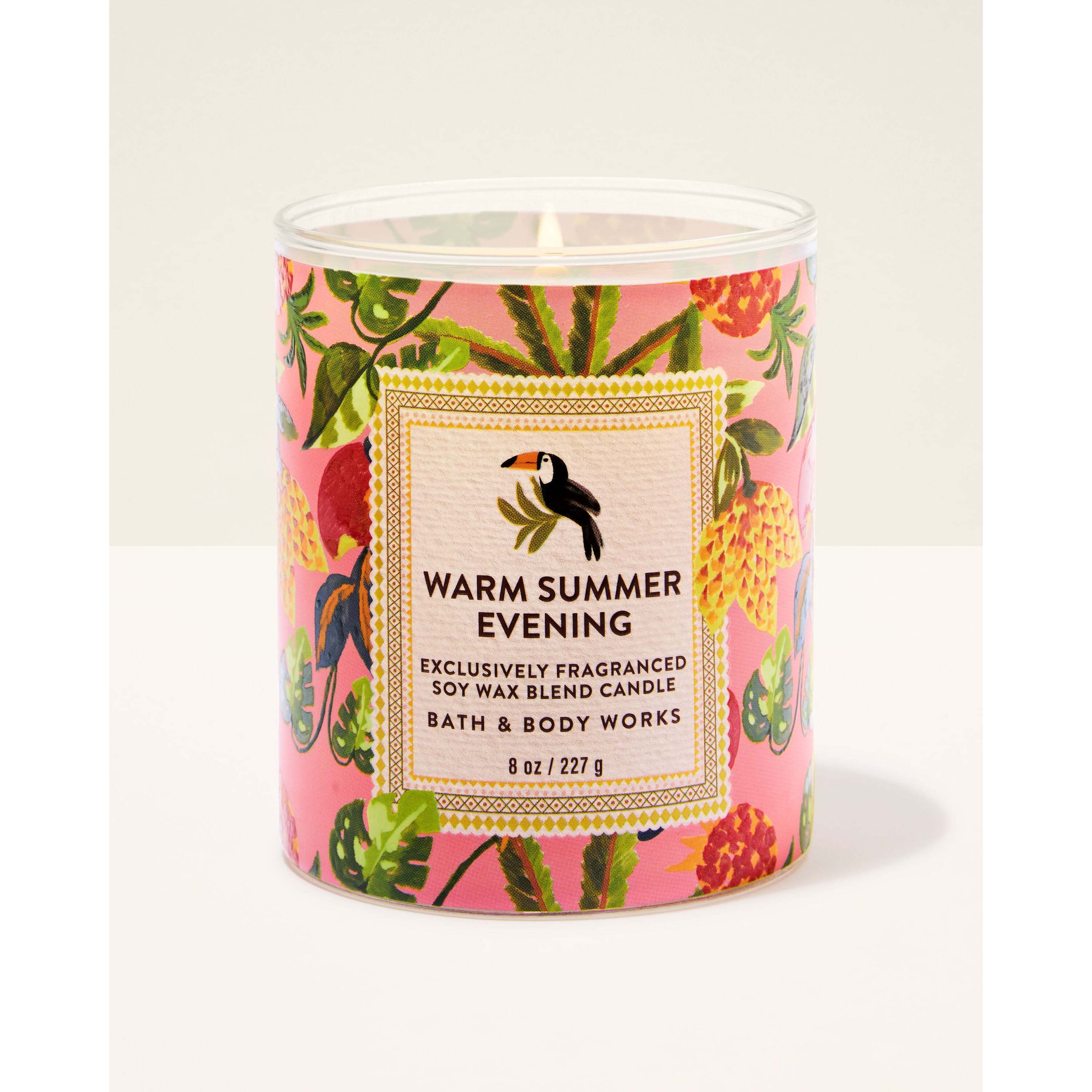 Warm Summer Evening Single Wick Candle
