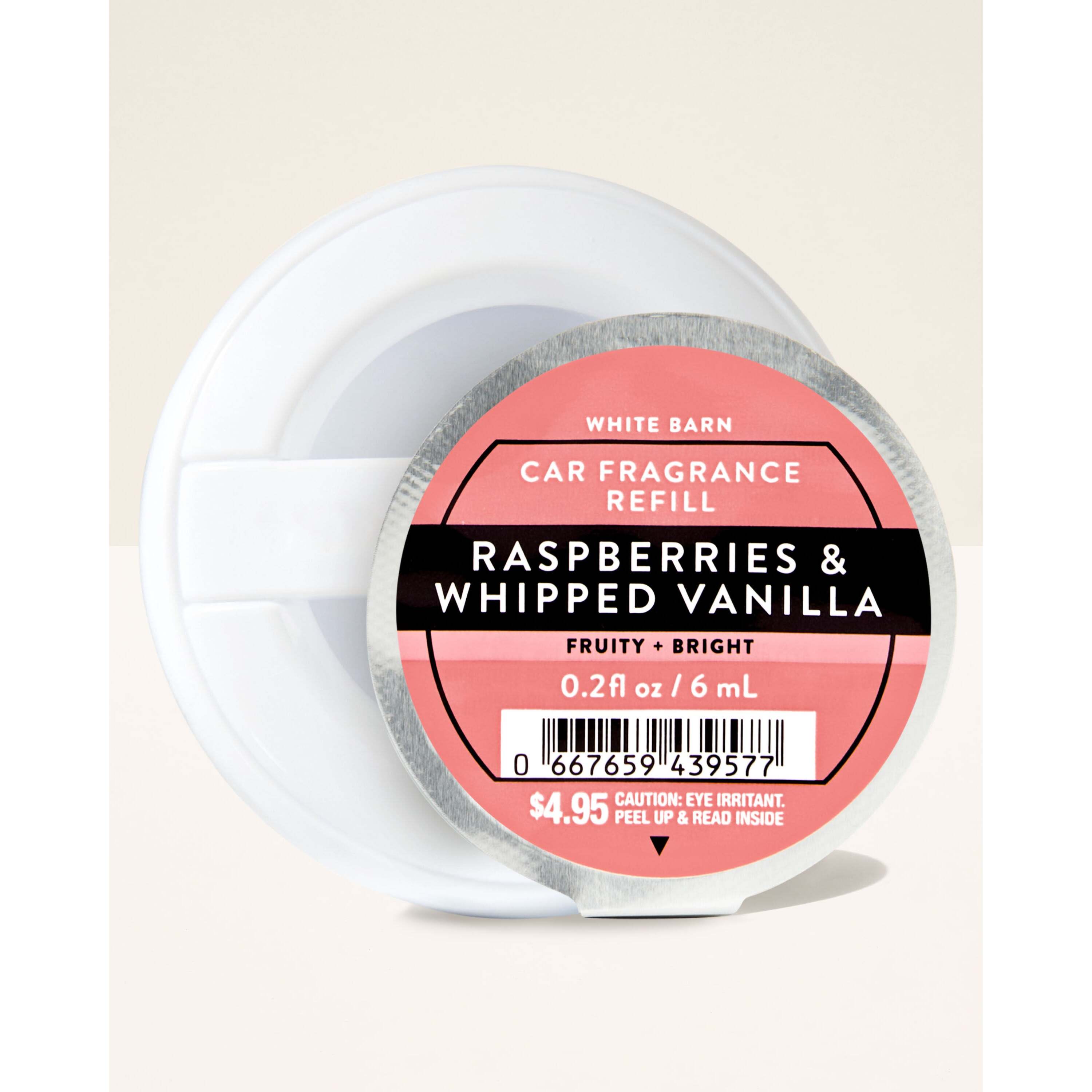 Raspberries & Whipped Vanilla Car Fragrance Refill