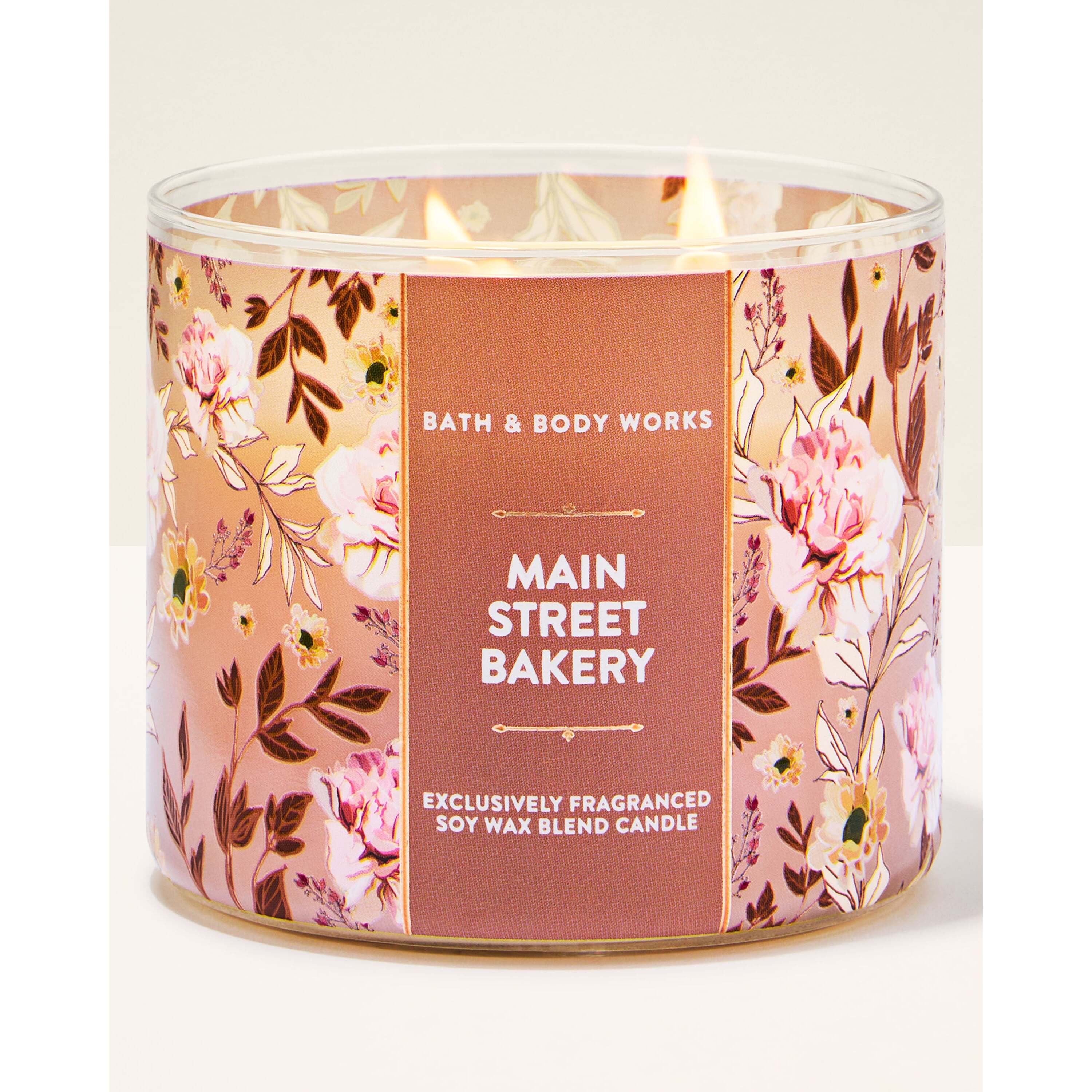 Main Street Bakery 3-Wick Candle