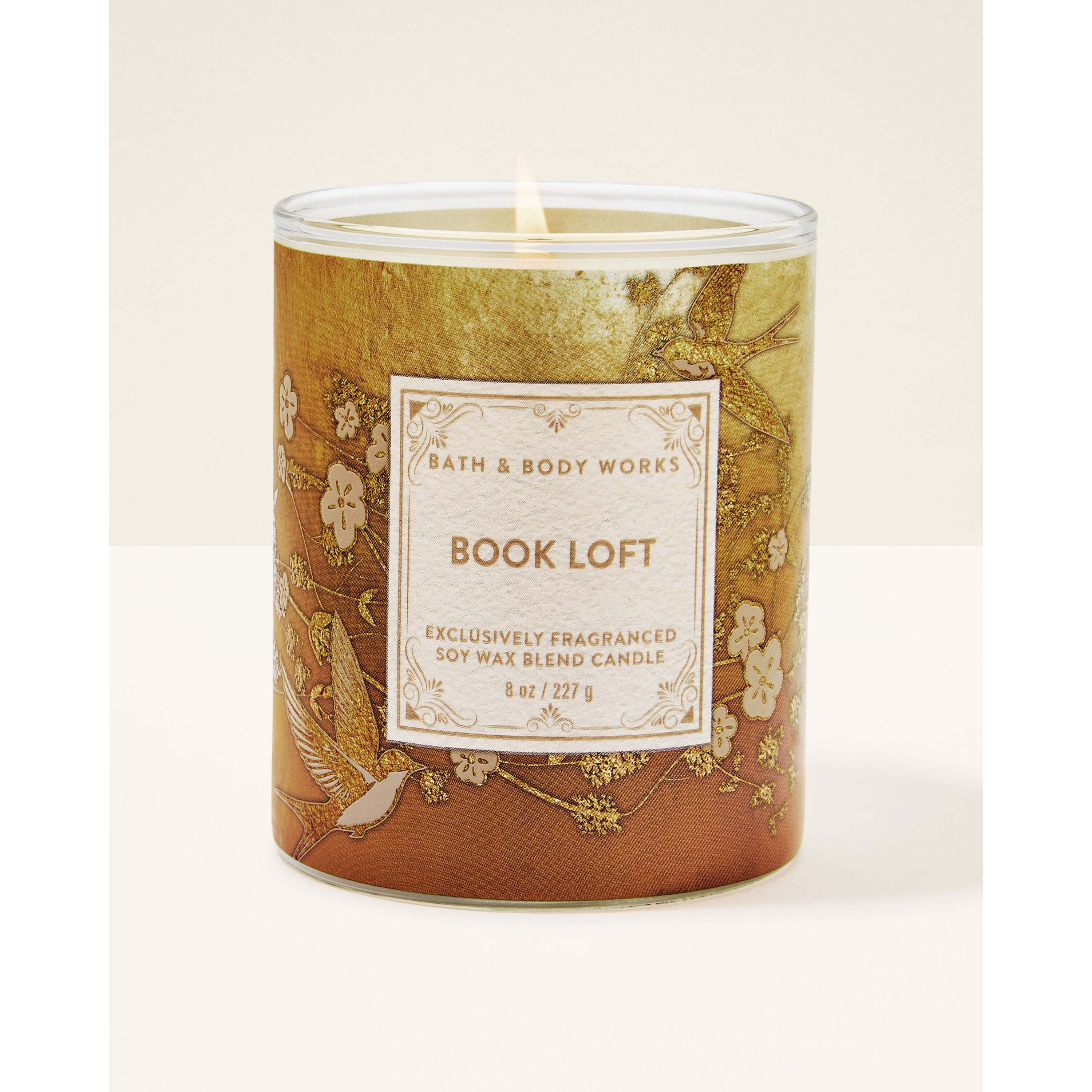 Book Loft Single Wick Candle
