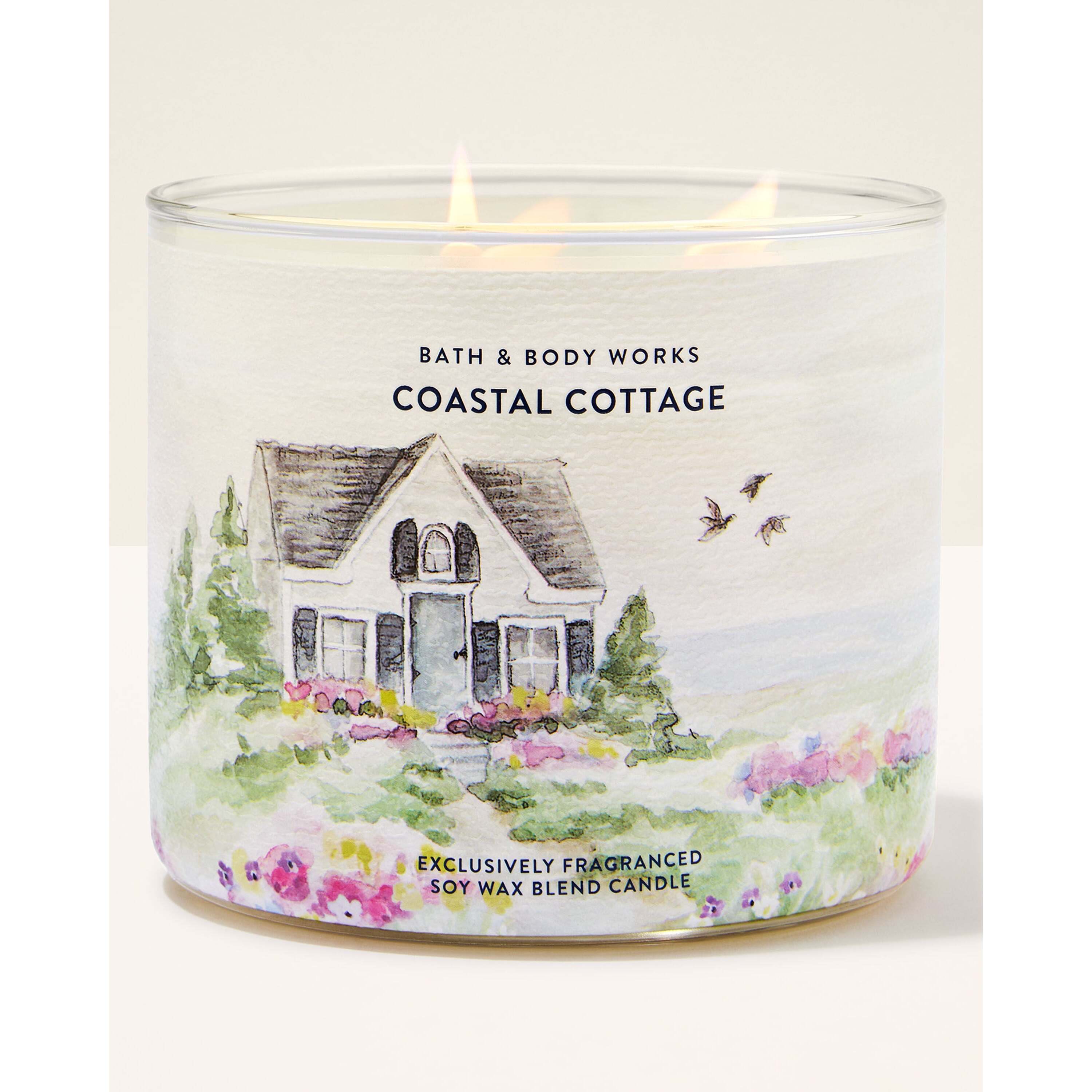 Coastal Cottage 3-Wick Candle