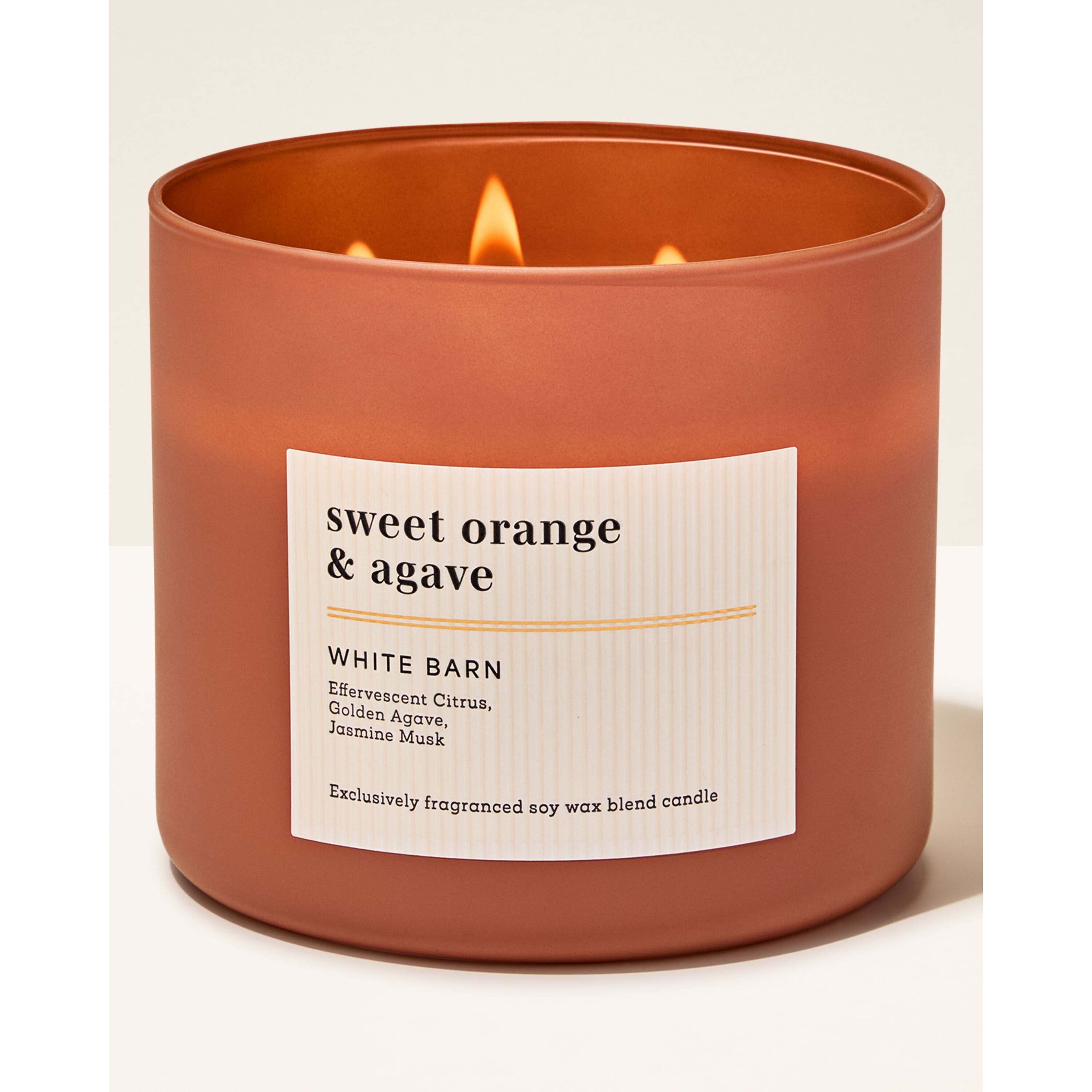 Sweet Orange & Agave 3-Wick Candle