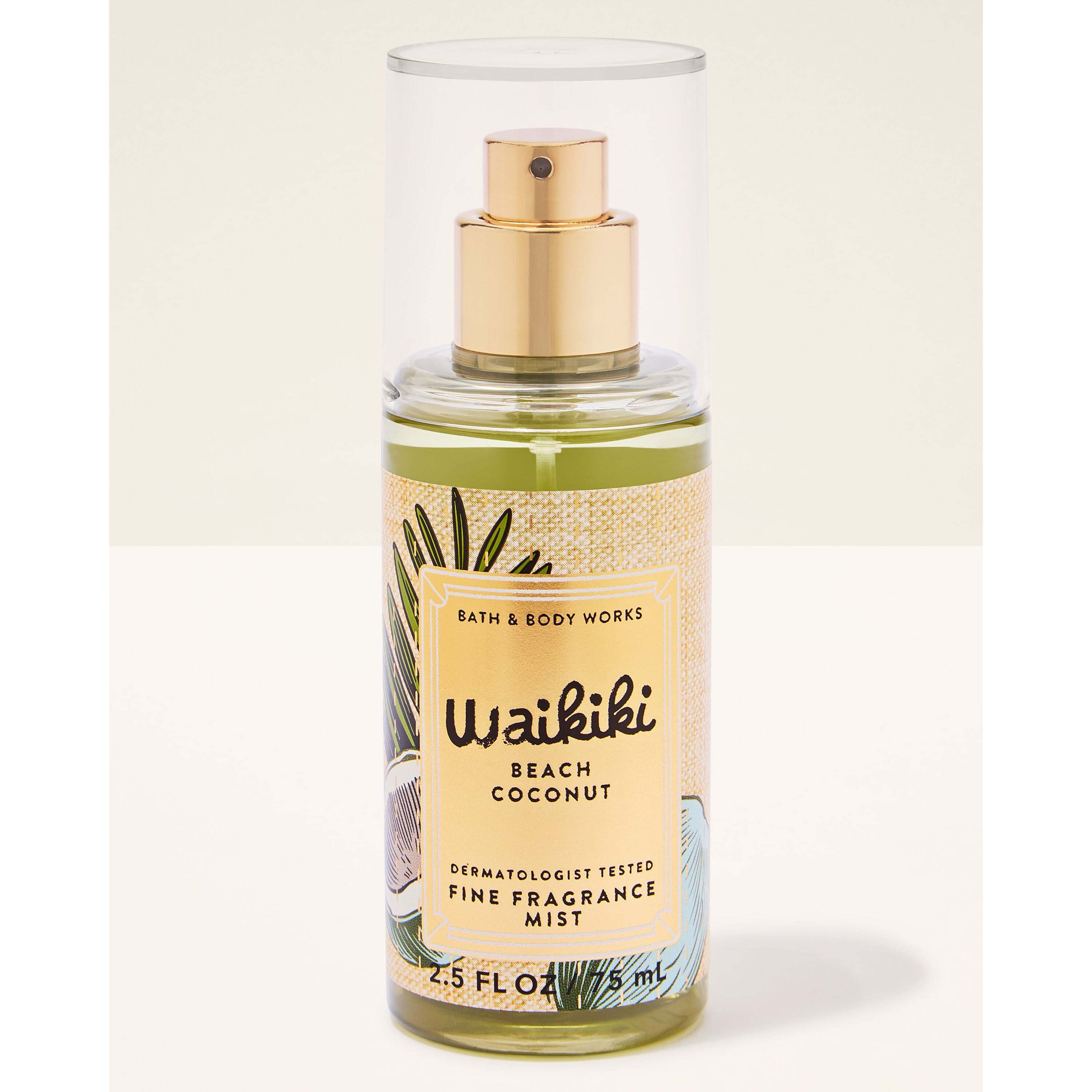 Waikiki Beach Coconut Travel Size Fine Fragrance Mist