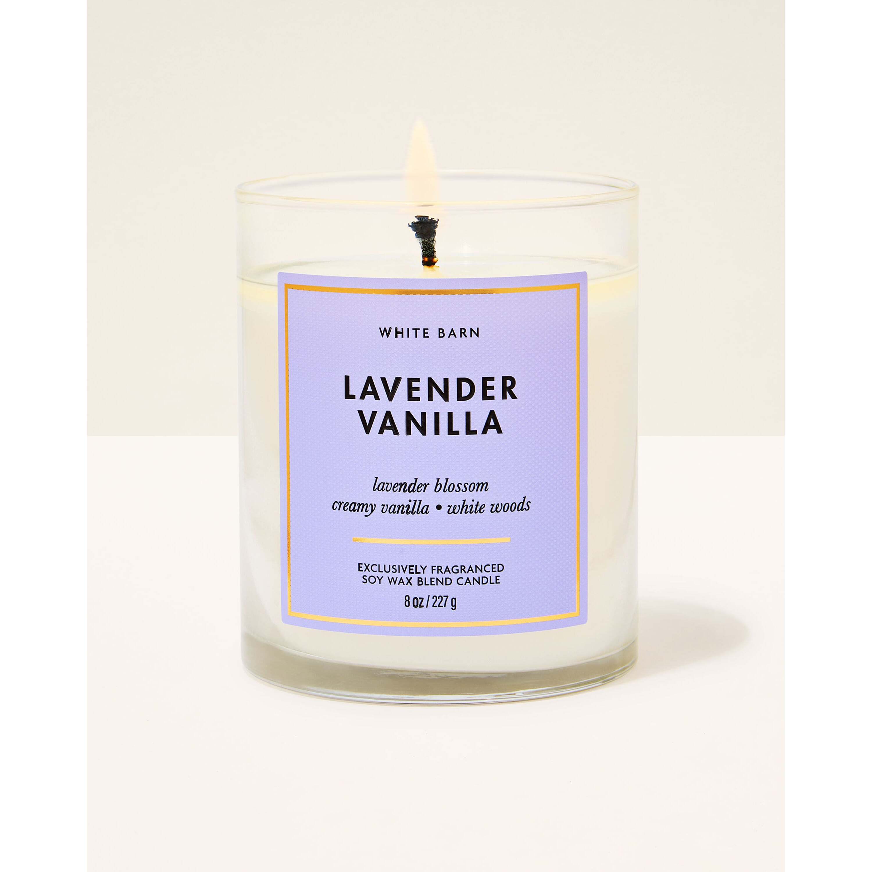 Lavender Vanilla Single Wick Candle