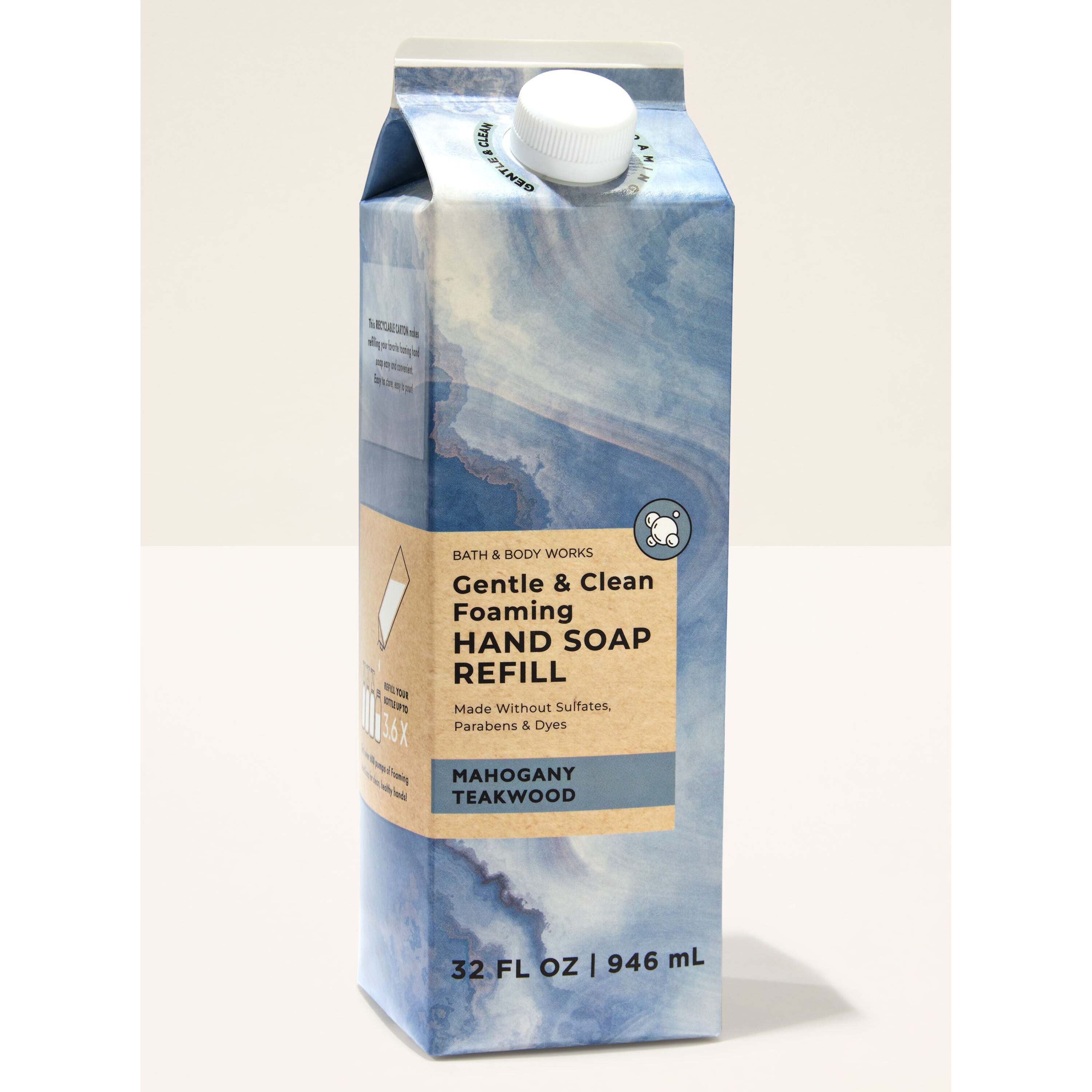 Mahogany Teakwood Gentle & Clean Foaming Refill