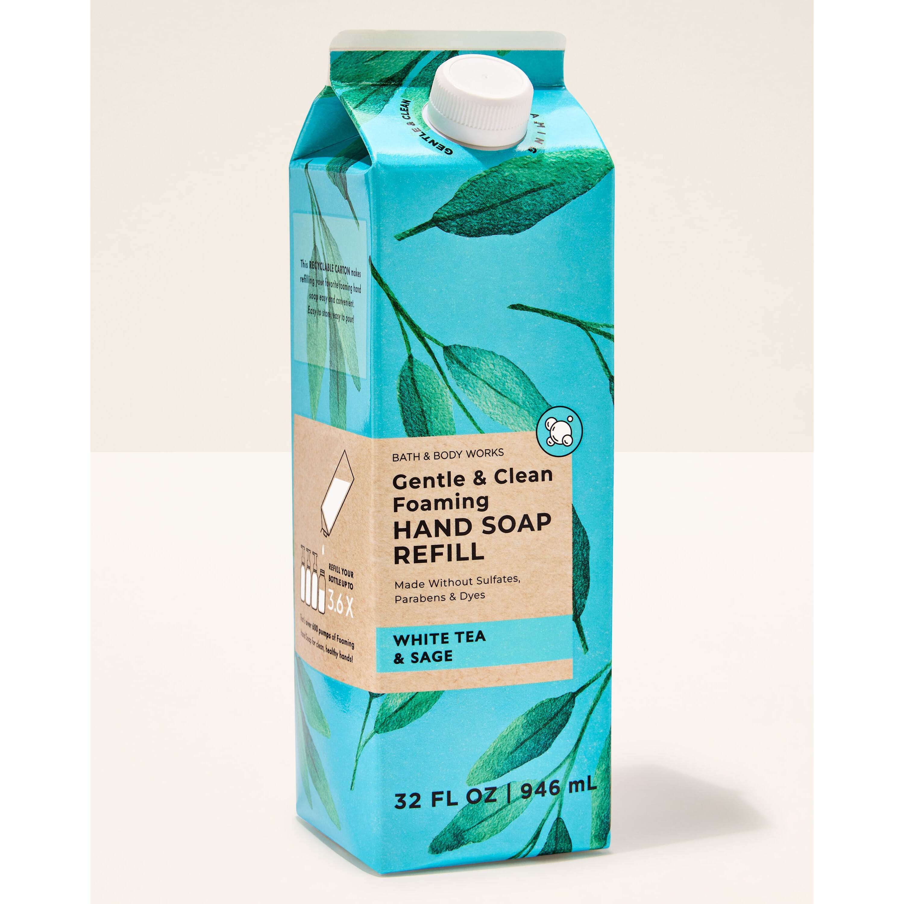 White Tea & Sage Gentle & Clean Foaming Refill