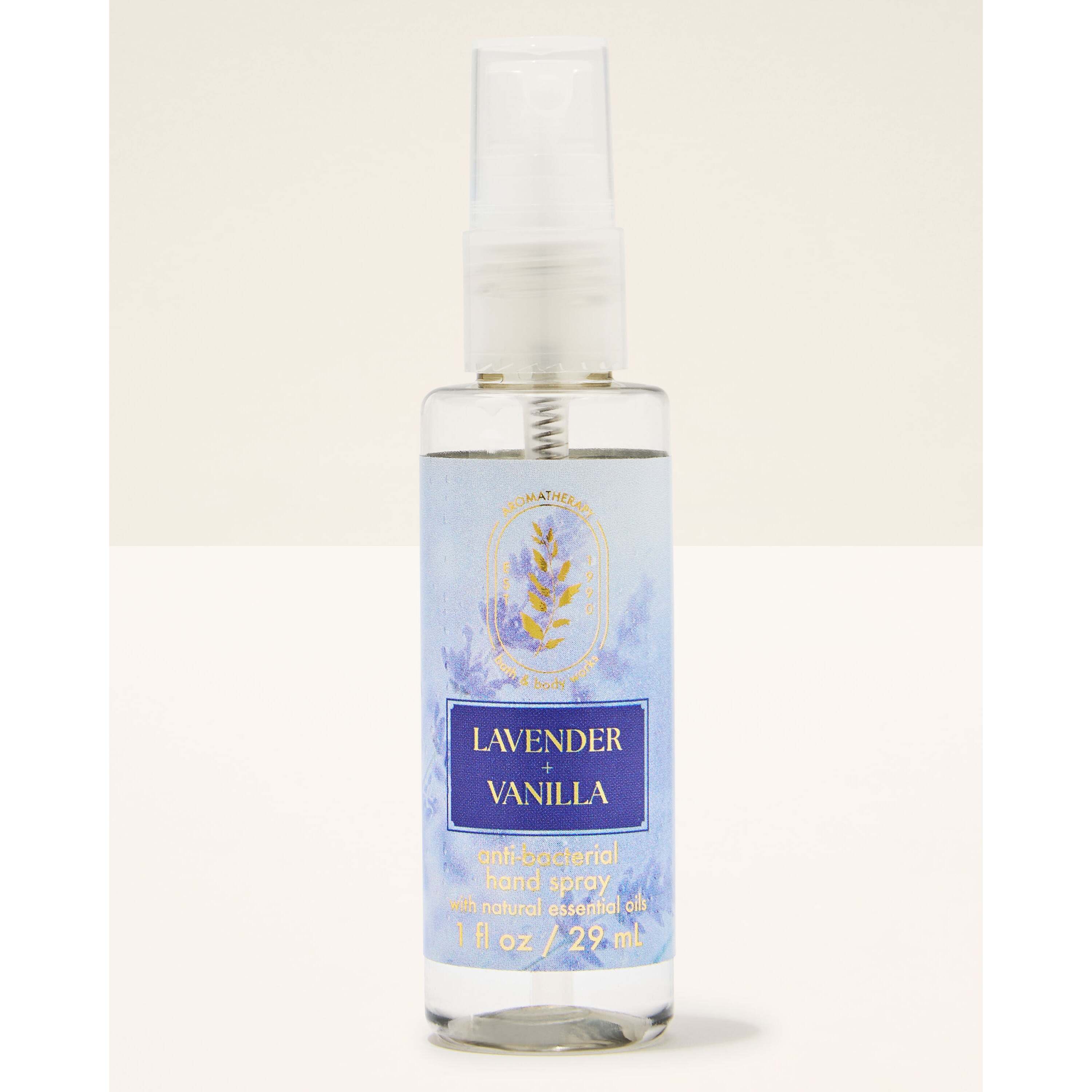 Lavender Vanilla Hand Sanitizer Spray