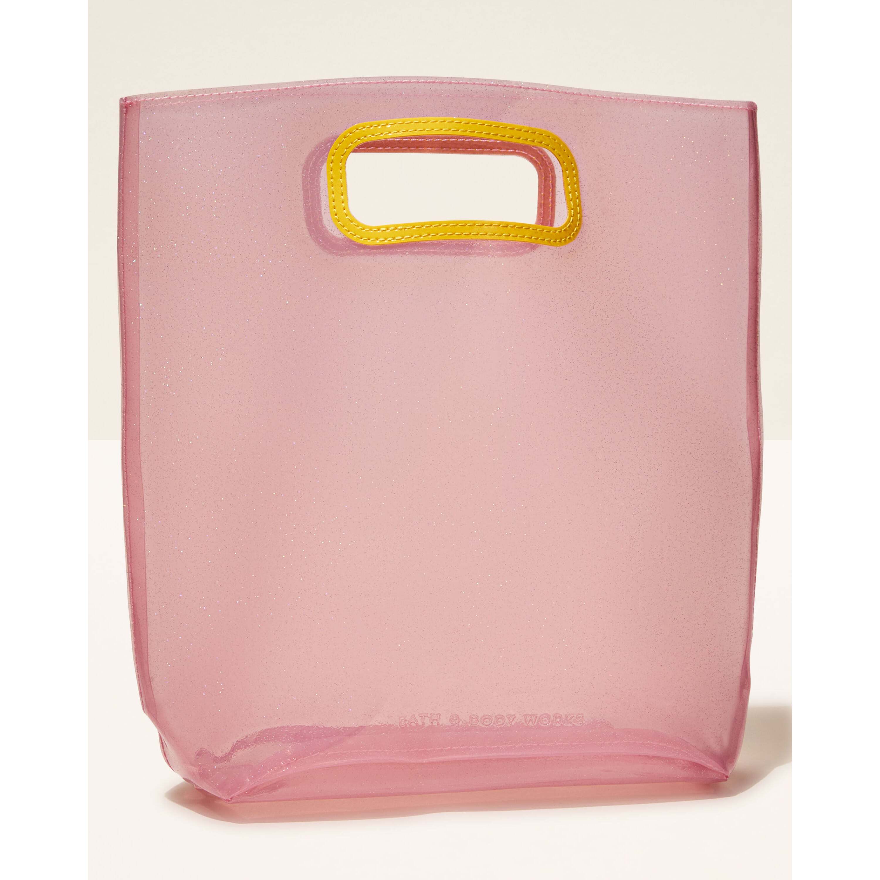 Pink Sparkly Translucent Gift Bag