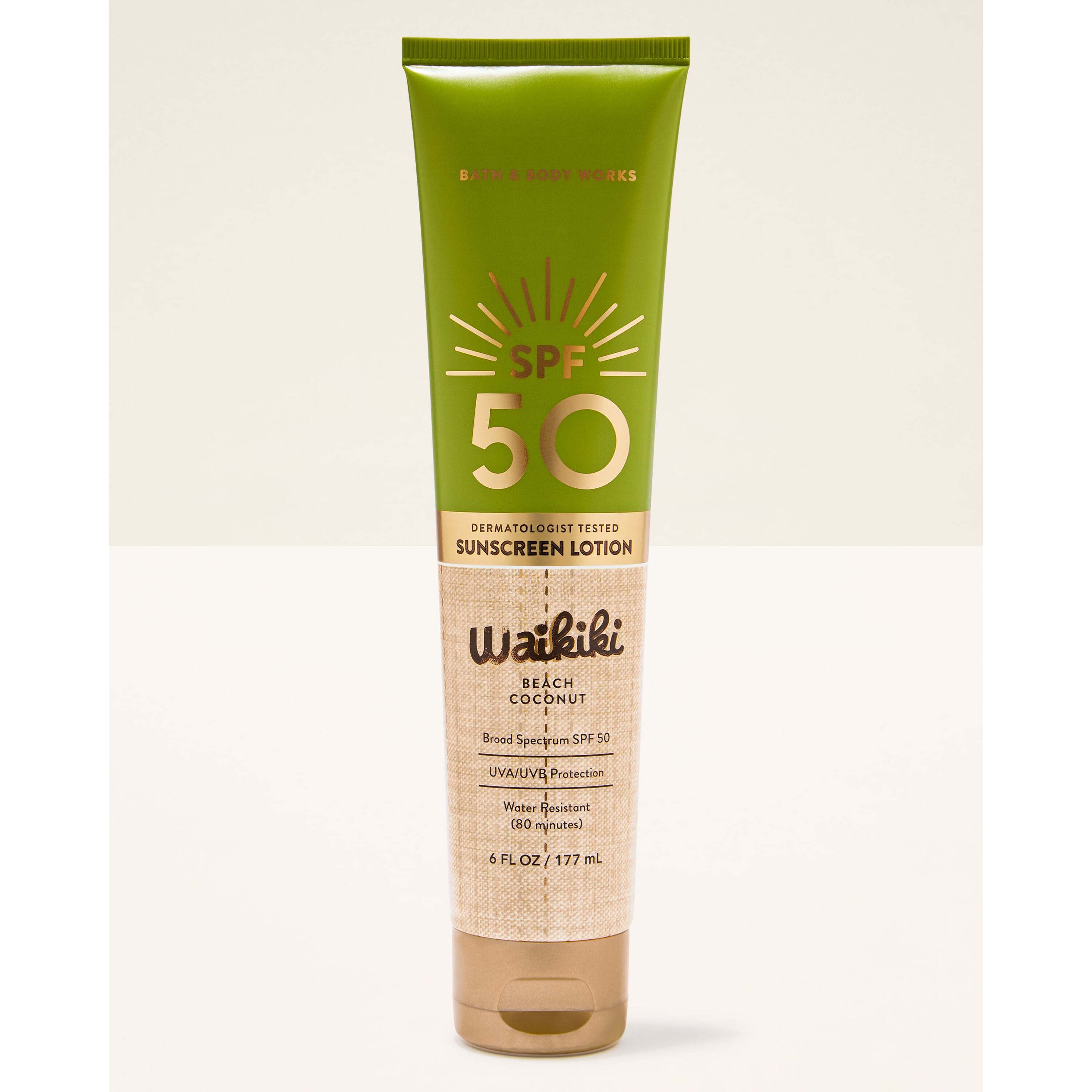 Waikiki Beach Coconut Spf Lotion