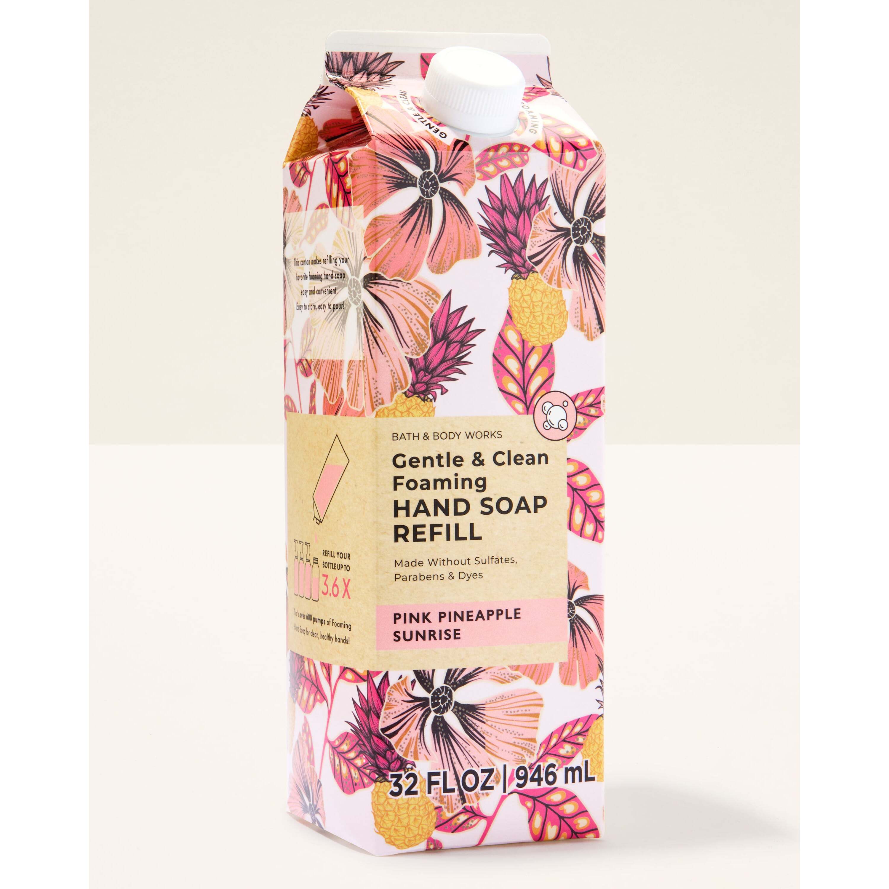 Pink Pineapple Sunrise Gentle & Clean Foaming Refill