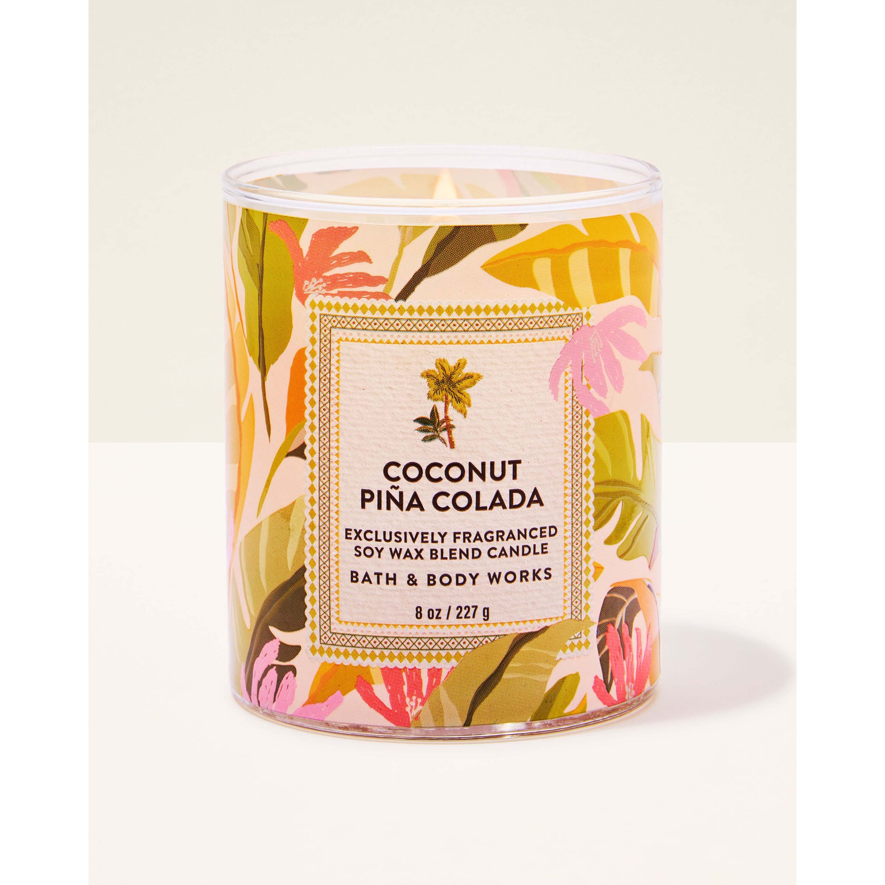 Coconut PiñA Colada Single Wick Candle